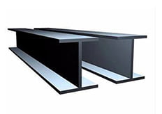 H STEEL cut by laser cutting machines