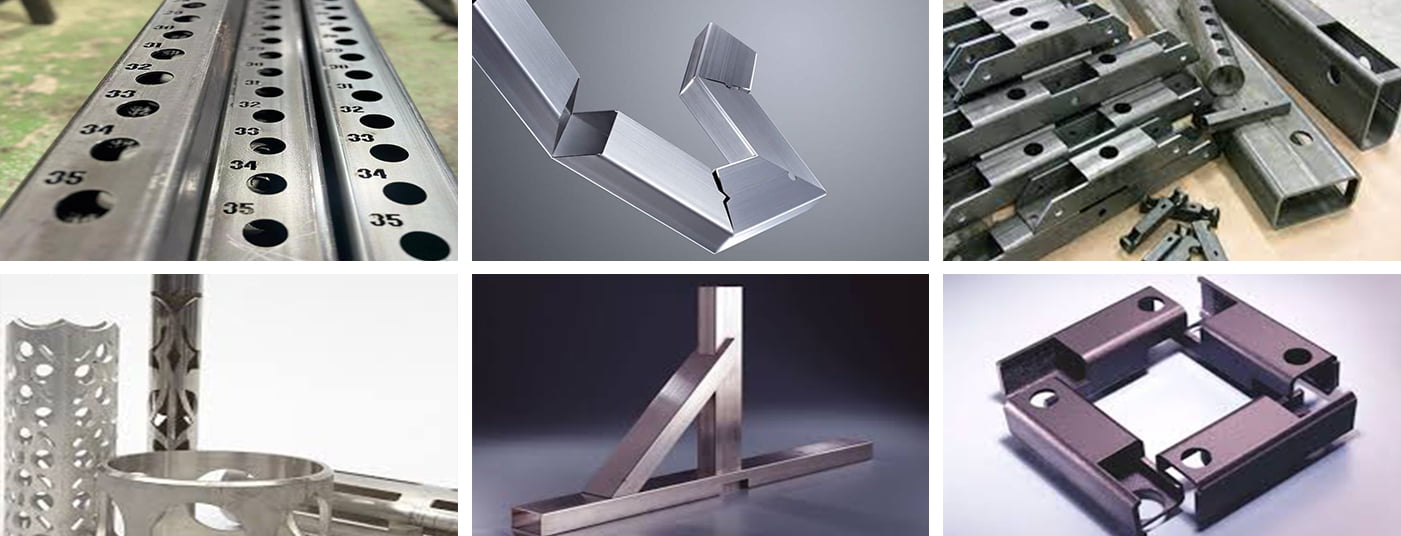 Tube laser cutting machines samples