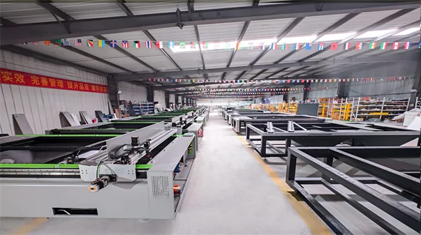 CO2 Laser cutting machines factory