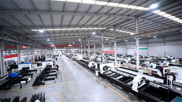 metal tube laser cutting machines factory