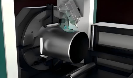 Gantry type tube laser cutting machine