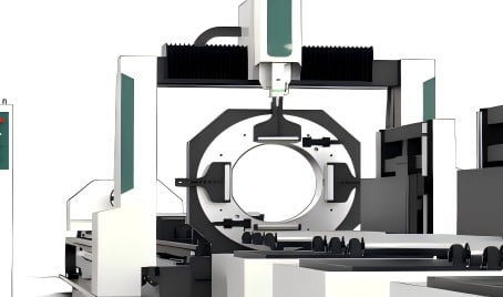 Gantry type tube laser cutting machine
