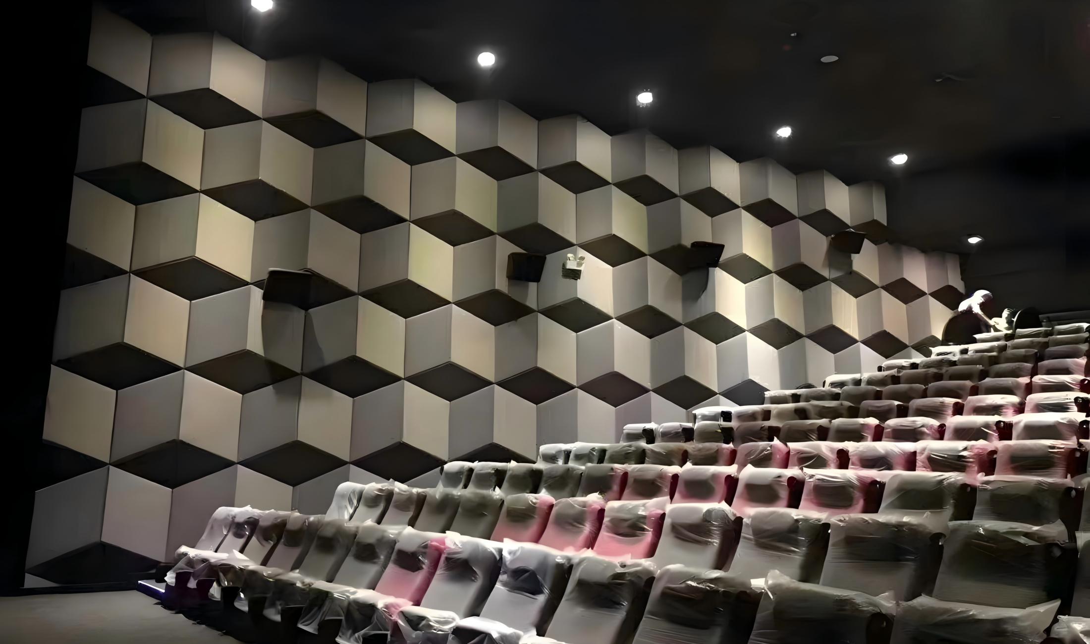 custom design fireproof sound absorbing panels for office interiors