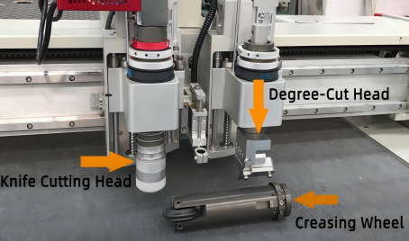 CNC cardboard cutting machine details