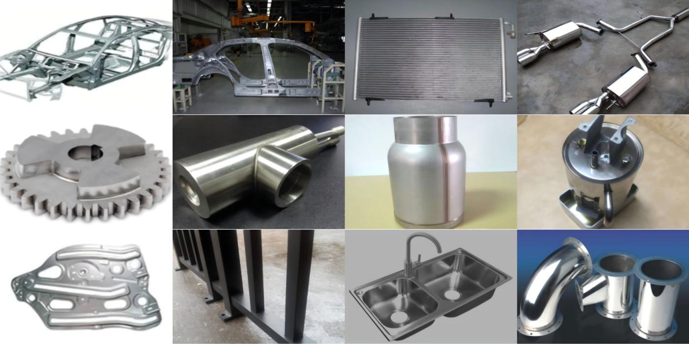 robot welding samples