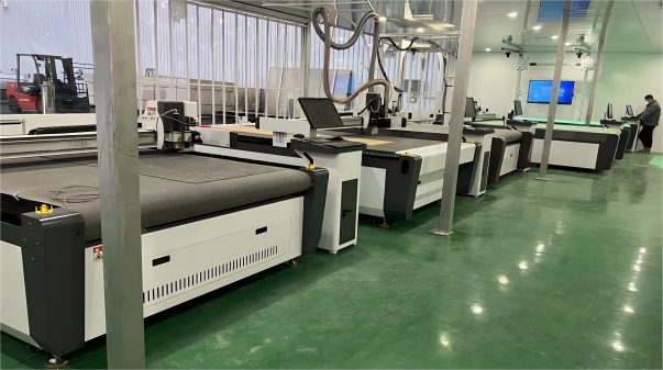 CNC Digital Knife Cutter Show Room