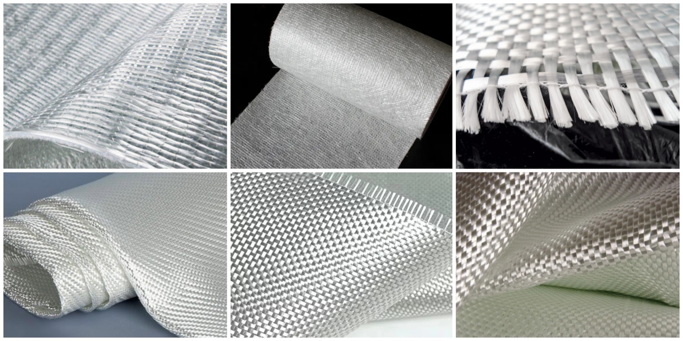 FIber glass material sample