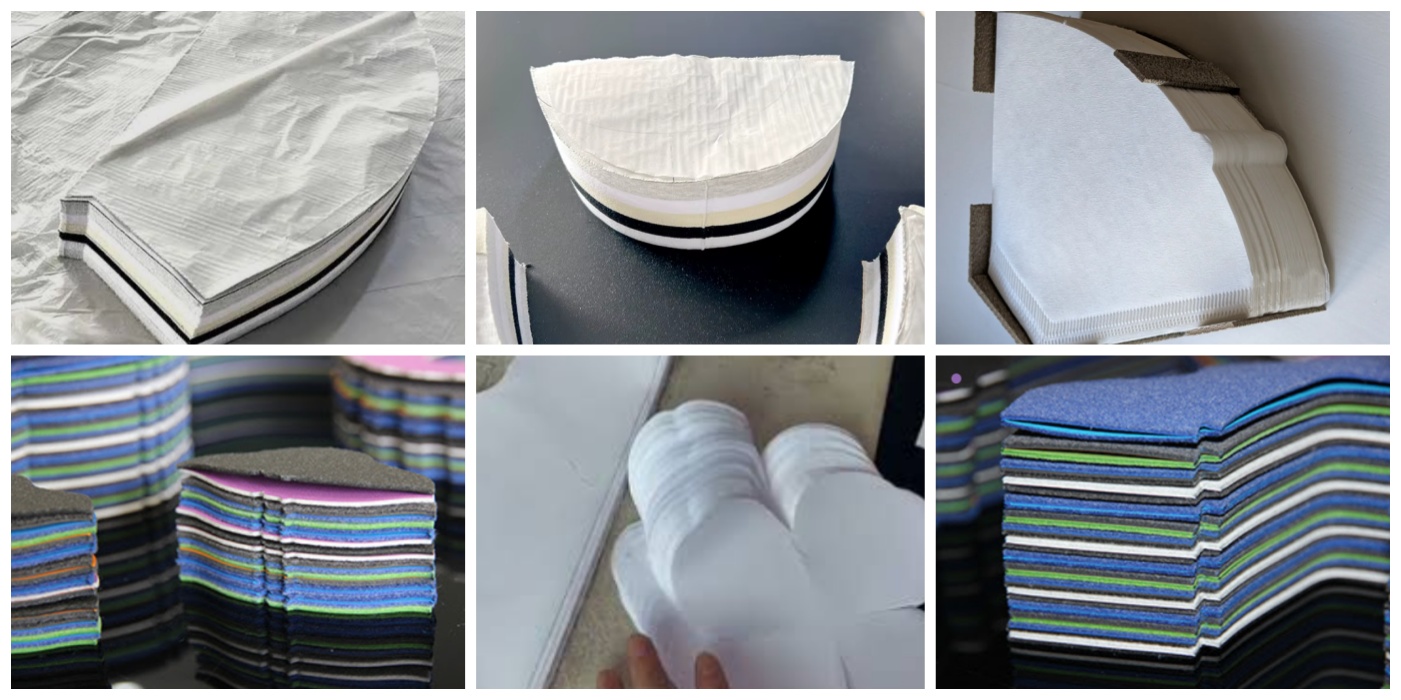 Automatic multi-layer fabric cutting machine