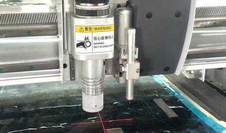 M.RISE CNC drag knife cutting head precisely cutting prepreg composite material